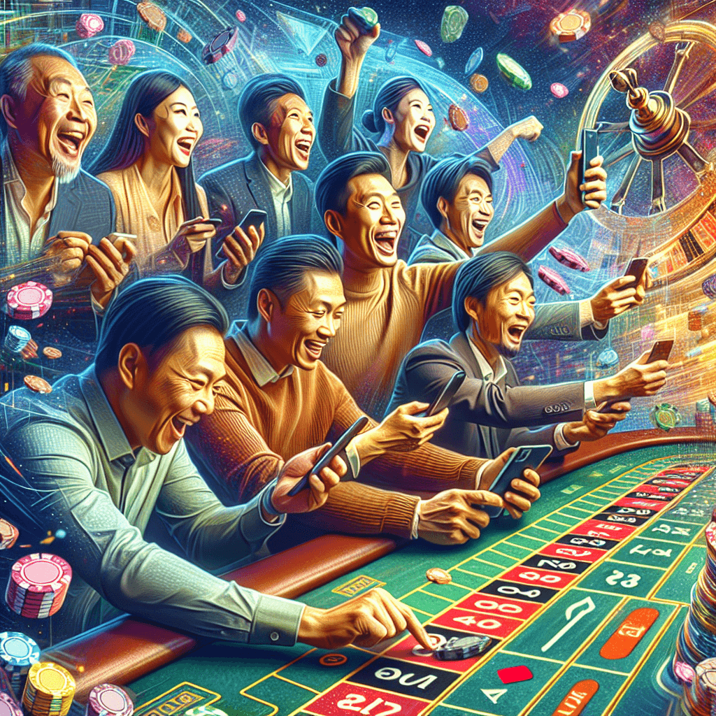 strategi menang Live-Roulette online 2024