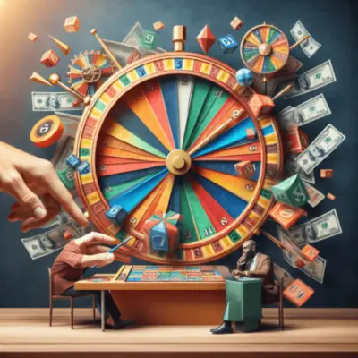 Wheel of Fortune slot game interface